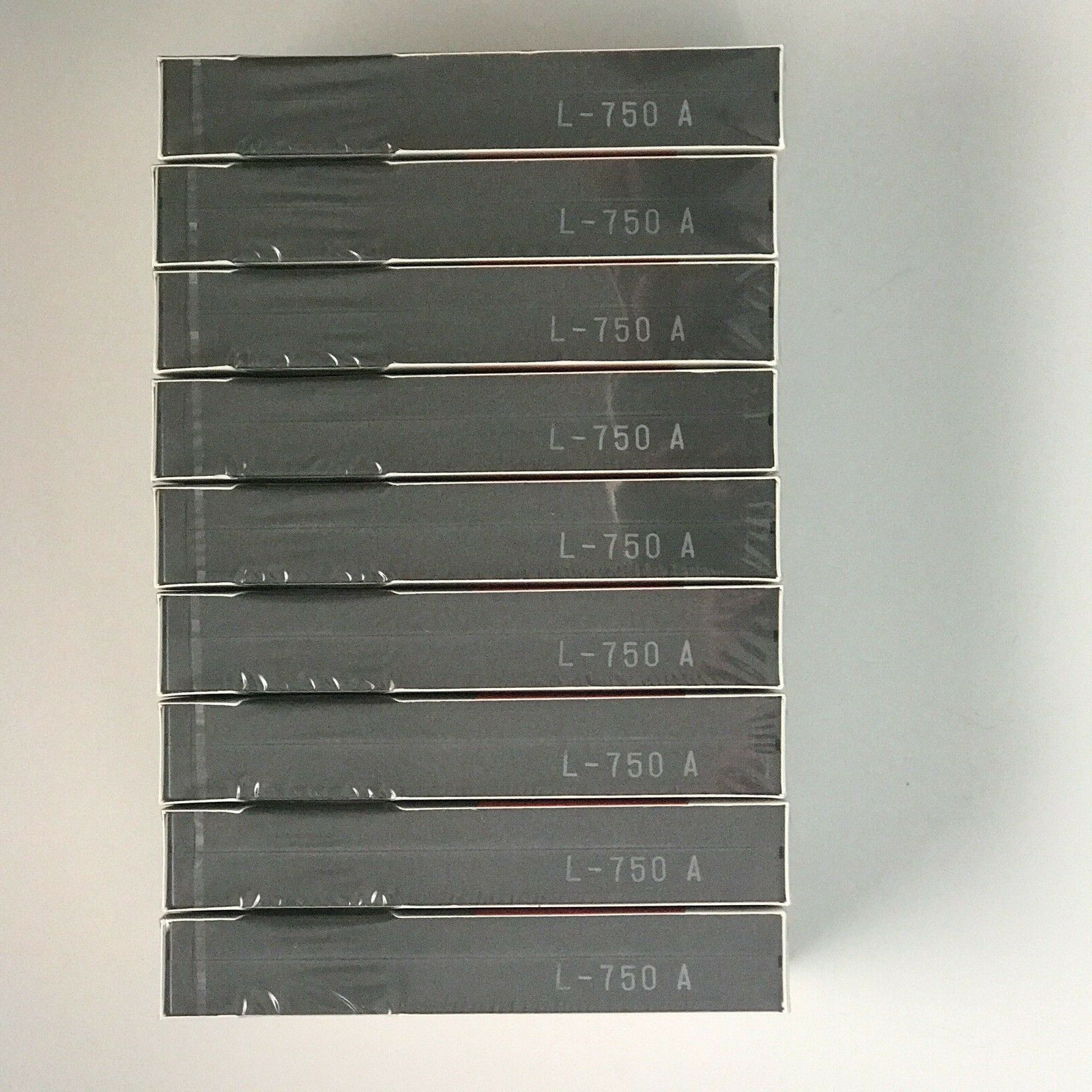 Lot of 9 Sony Dynamicron ES Beta L-750 Tapes Factory Sealed Blank Cassettes 222