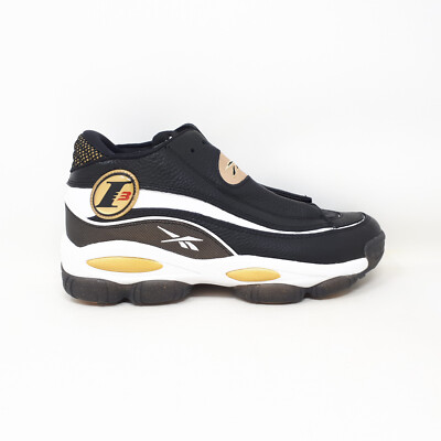Allen iverson shoes black and gold 2025