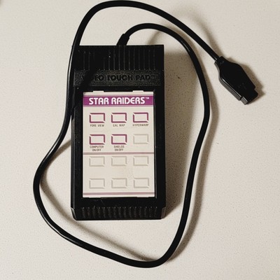 Atari 2600 Video Touch Pad Controller with Star Raiders Overlay BN14