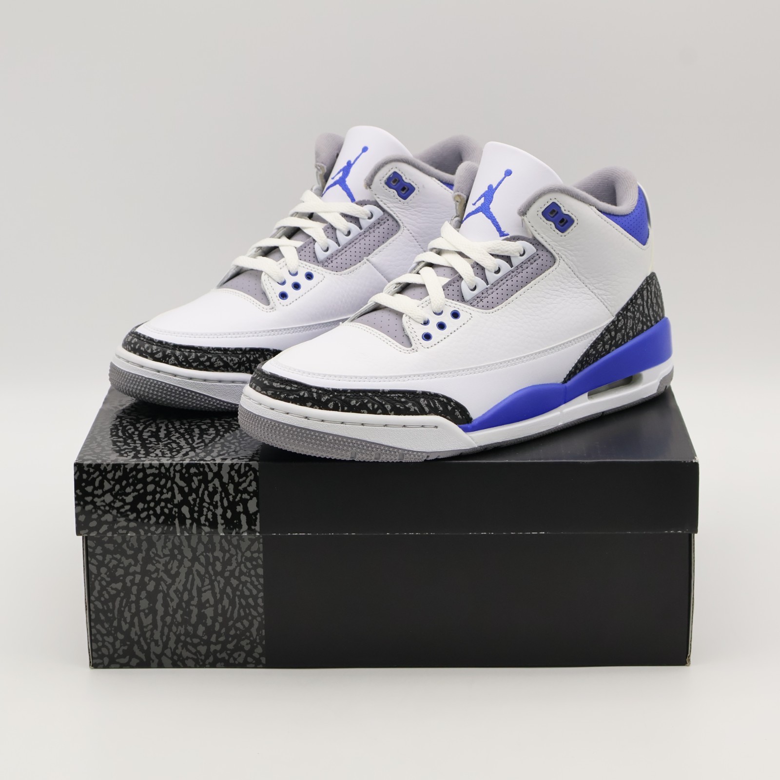 CT8532-145 Nike Air Jordan Air Jordan 3 Racer Blue White