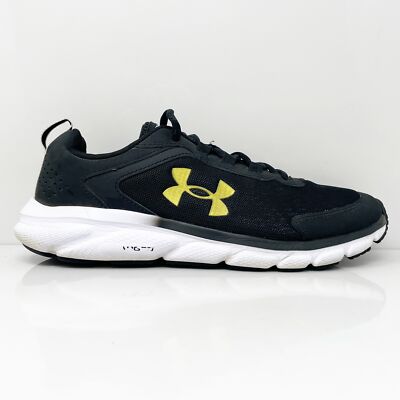 

Under Armour Mens Charged Assert 9 3024590-007 Черные кроссовки для бега, размер 8, Черный, Charged Assert 9
