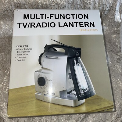 Unbranded (LT631-D) 5 in 1 Multi Functional 5'' TV/Radio Lantern Used Once