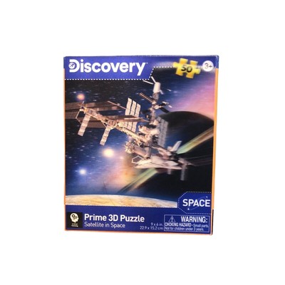 Discovery Prime 3D 50 Pieces Jigsaw Puzzle Earth, Astronaut, Rover and Space