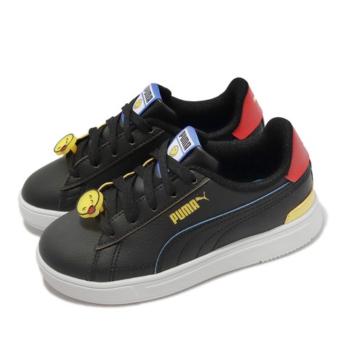 

Puma Serve Pro SW PS Smiley World Black Kids Preschool Повседневная обувь 384489-02, Черный, Serve Pro Sw Ps