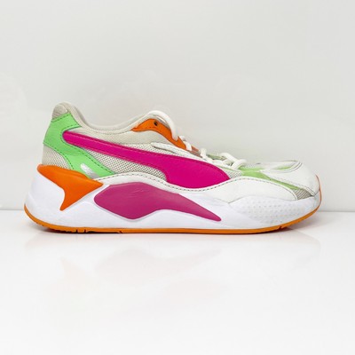 Puma Girls RS X3 Crazys 368664-01 Белая Повседневная Обувь Кроссовки Размер 1C