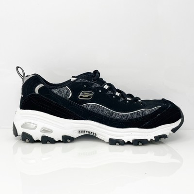 

Skechers Womens D Lites 11936 Черная повседневная обувь Кроссовки Размер 8, Черный, D Lites