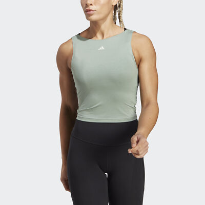 

Женские укороченные майки adidas Yoga Studio