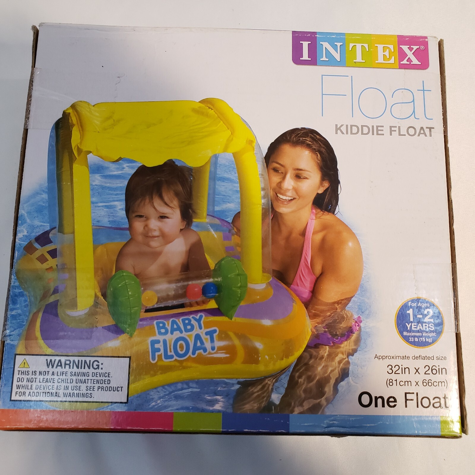Baby Kiddie Pool Float Intex Swimming Inflatable Toys Swim Play Fun Kids Balls