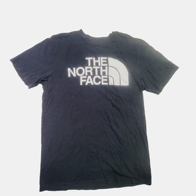 The North Face Men's Logo Graphic T-Shirt Size Small Black Short Sleeve Tee K77