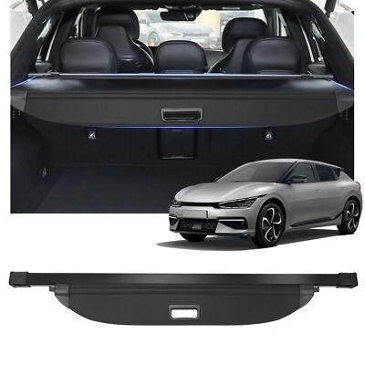 New Retractable Rear Cargo Cover Shade 2022-2024 Fit for Kia EV6 Rear Trunk