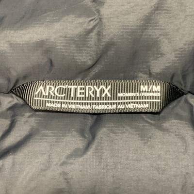 Pre-owned Arc'teryx Goose Down Gore-tex Long Patera Parka Coat Women's Sz M Black 29652