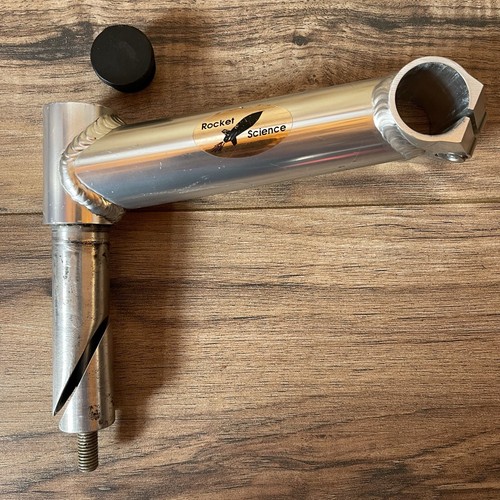 Vintage Rocket Science Ultralight Mountain Bike Quill Stem 135 10 Deg 25.4 VRC