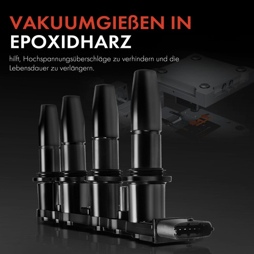 LST Zündspule Für Chevrolet Aveo, Opel Astra, Vauxhall 1.6 - 7-Pin Zündmodul