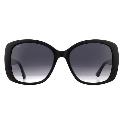 Gucci Sunglasses GG0762S 001 Black Gray Gradient | eBay