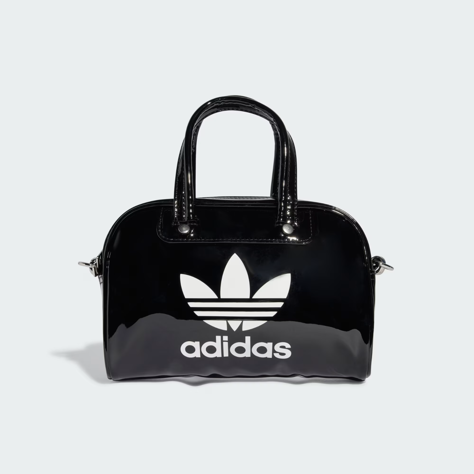 ☆adidas☆ llic Mini Bowling Bag Silver adidas Originals Adicolor Mini Bowling Unisex Shoulder Bag