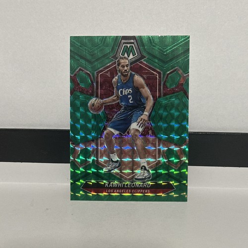 2023-24 Panini Mosaic Green Prizm Kawhi Leonard #149