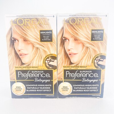 LOreal Paris Superior Preference Balayage Highlights Lot of 2 Loreal