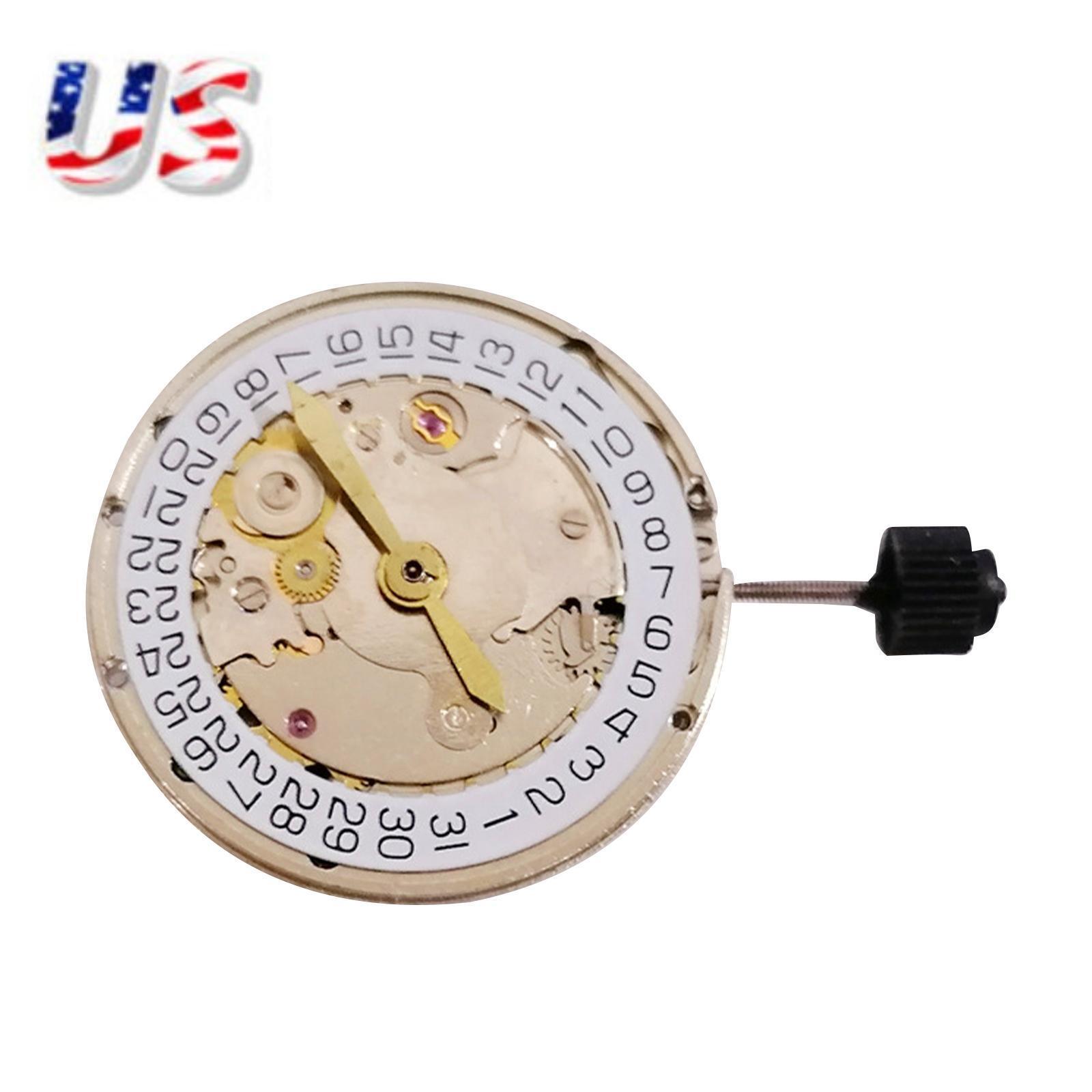 3-Hand 21,600bph Mechanical Automatic Watch Movement for ETA