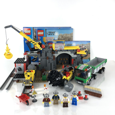 Lego City 4204 The Mine 100 Complete w Instruction Manuals eBay