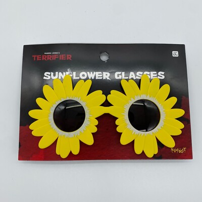 [01711829] Spirit Halloween Terrifier Art The Clown Sunflower Glasses