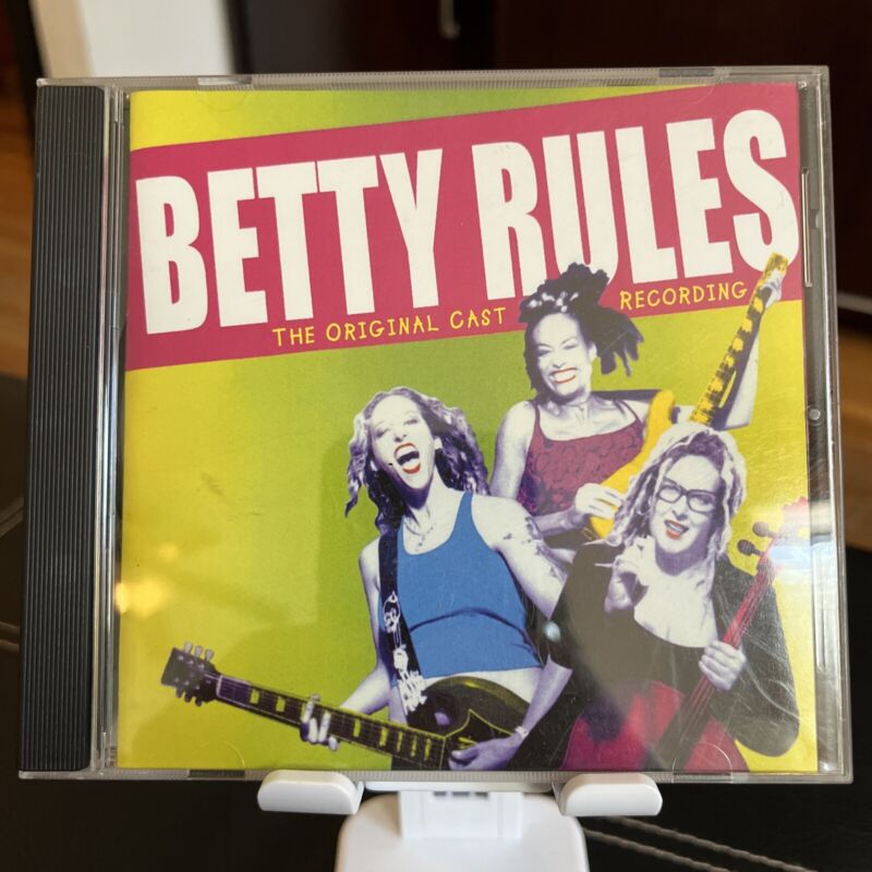 Betty Rules - Original Cast Recording Signed By Cast - Rare Cd - Case Broken