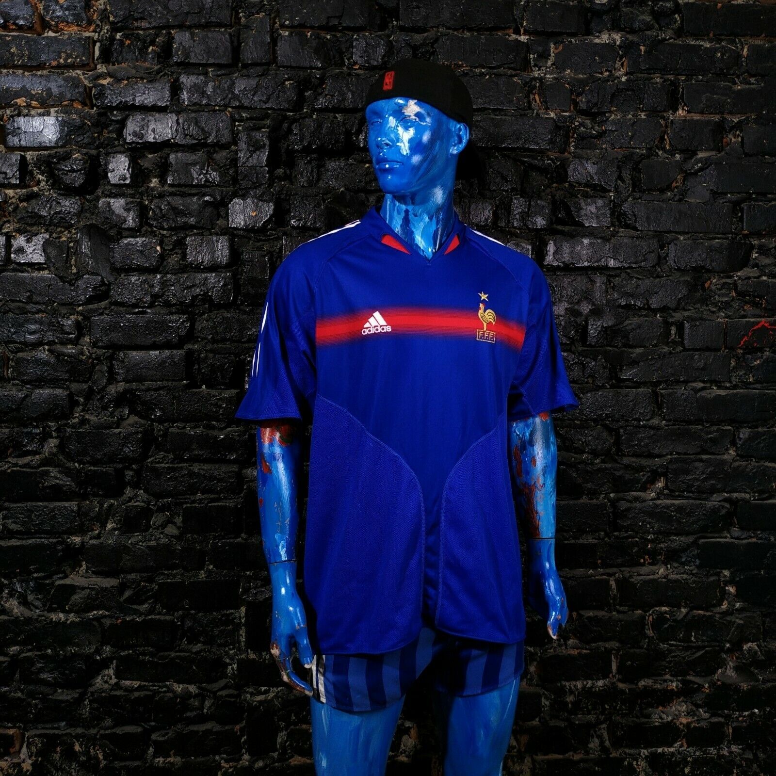 Zidane France Team Home football shirt 2004 - 2006 Adidas