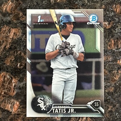 2016 Fernando Tatis Jr 1st Bowman Chrome BCP17 Chicago White Sox prospect