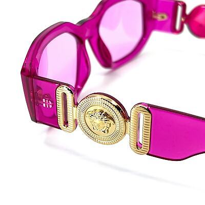 Pre-owned Versace Sunglasses Mod.4361 5334/5, Authentic In Pink