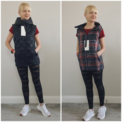 lululemon - lululemon★The Fluffiest Vest★ルルレモン Lululemon The Fluffiest Vest - Naval Blue / Cypress Plaid