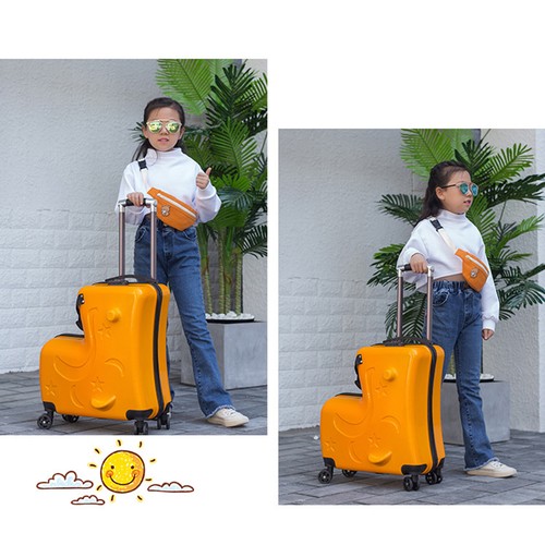 suitcase that you can ride