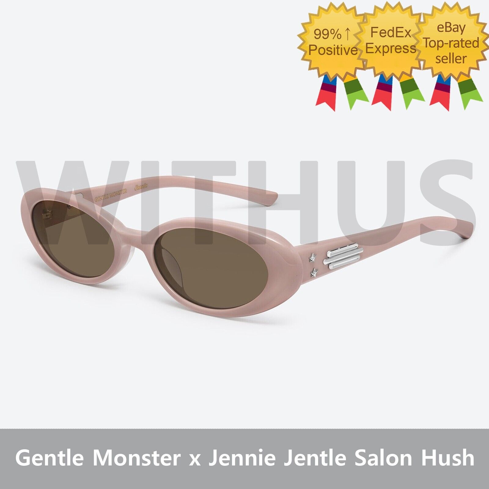 Gentle Monster x Jennie Jentle Salon Hush P7 Pink Brown Gentle Monster x Jennie Jentle Salon Hush P7 Pink Brown