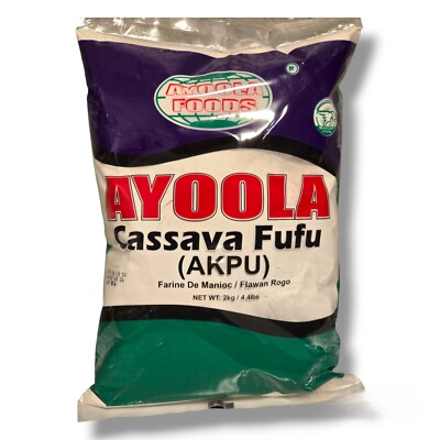 Ayoola Cassava Fufu (Akpu 2kg)