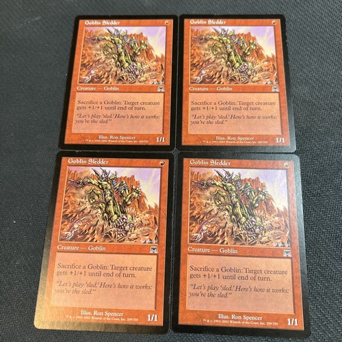 MTG Goblin Settler FOIL 4枚セット SLD Goblin Settler (Secret Lair) (Borderless) | Promo: General