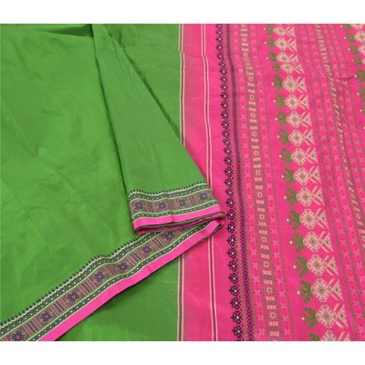 Kantha Making Fabric Women Dress Wholesale 15pcs Ethnic Traditional Silk Sari Recycle Used Sari Assorted Vintage Crepe Silk Fabric