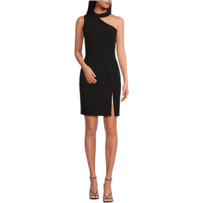 French Connection Size 8 Echo One Shoulder Sleeveless Mini Dress 
