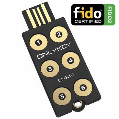 OnlyKey FIDO2 / U2F Security Key and Hardware Password Manager | SSH/GPG