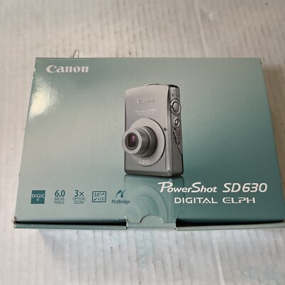 Canon PowerShot Digital ELPH SD630 / Digital IXUS 65 6.0MP Digital Camera Extras