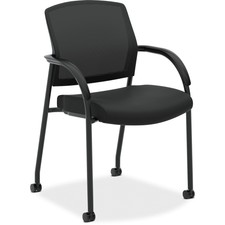 HON Lota Stacking Multipurpose Side Chair Black | eBay