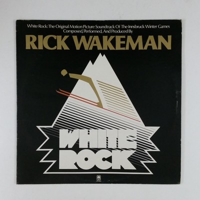 RICK WAKEMAN White Rock SP4614 A&M LP Vinyl VG+nr++ Cover VG+ 1977