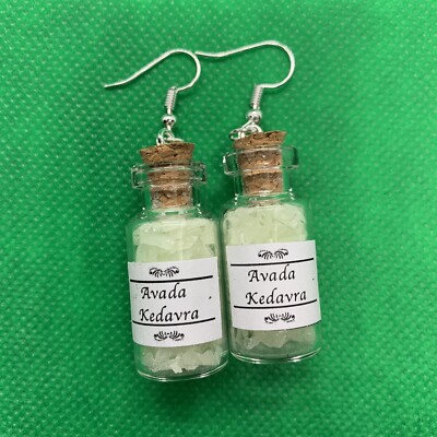 Harry Potter Earrings - Potion Spell Ingredients Hook Dangle Unicorn Phoenix NEW