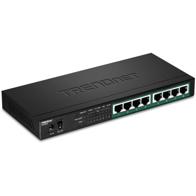 TRENDnet - TPE-TG84 - TRENDnet 8-Port Gigabit PoE+ Switch, 120W PoE Power