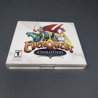 EverQuest: Evolution (PC, 2003) Paperback Jewel Case 3 discs Great Condition
