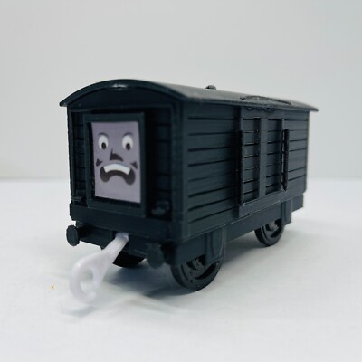 Thomas & Friends  Trackmaster  CUSTOM 3D BLACK Troublesome Box Car Train READ!!!