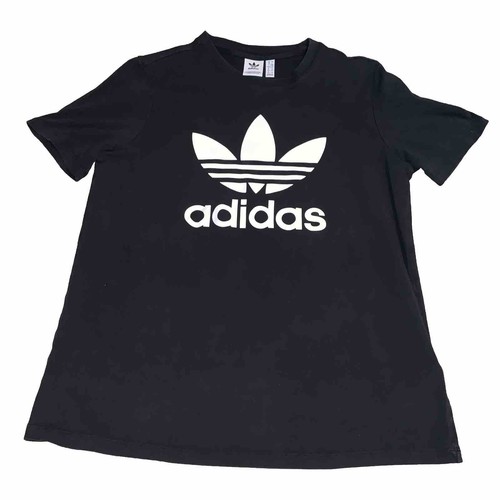 Adidas Originals Men's Classic Trefoil Short Sleeve Black