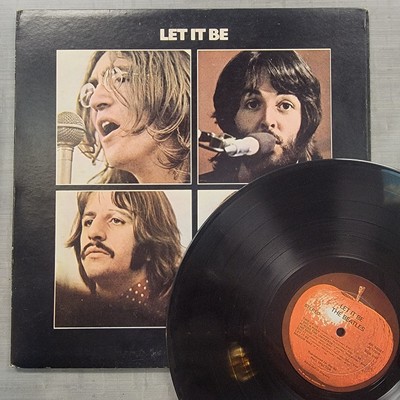 The Beatles - Let It Be FIRST PRESSING Vinyl LP Album 1970 Apple Records AR34001