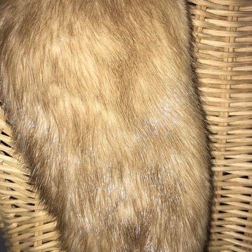 Real Vintage Fur Collar Brown 28