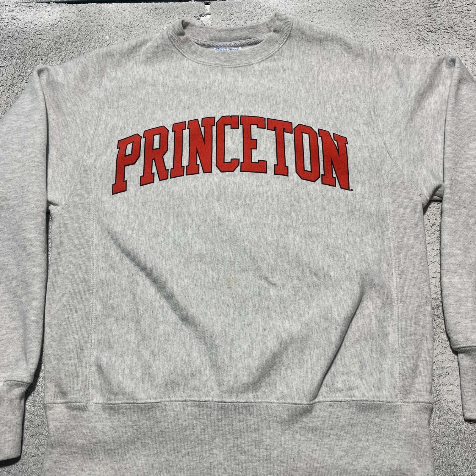 Princeton University Tigers Sweatshirt Mens Small Gray