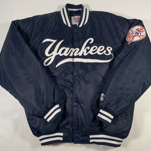 VTG 90s New York Yankees Satin Bomber Jacket Large Starter