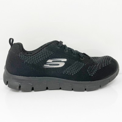 

Женские кроссовки Skechers Wide Fit Memory Foam 59533WR, черные кроссовки, размер 7,5, Черный, Wide Fit Memory Foam