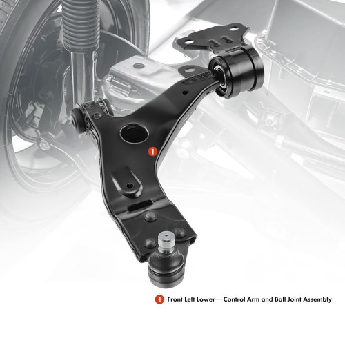 Ball Joints For Ford Escape Pair Of Front Lower Control Arms With Ball Joints For 2013 2019 Ford Escape